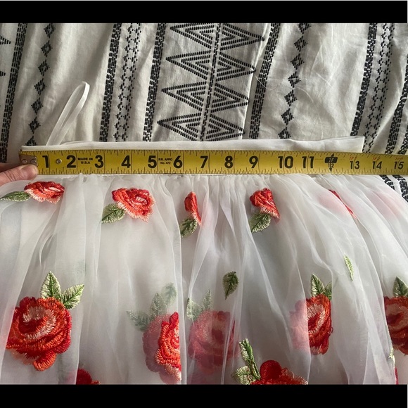 RARE embroidered midi skirt from Dancing Days by Banned, sold on ModCloth - Picture 5 of 10